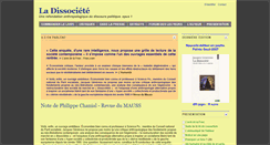 Desktop Screenshot of dissociete.fr