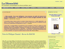Tablet Screenshot of dissociete.fr